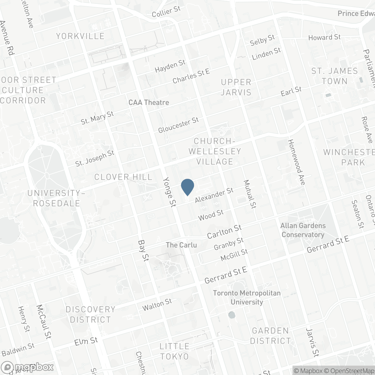 1001 - 25 MAITLAND STREET W, Toronto, Ontario M4Y 2W1